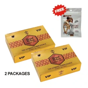 2 Packs of ..Royal… Honey For Men With One Pill